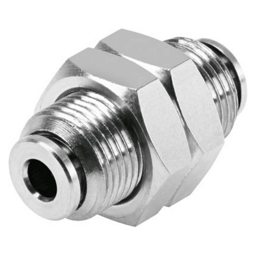 Festo Bulkhead 6mm to 6mm (NPQH-H-Q6-E-P10)