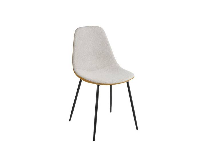 Mica Decorations Esszimmerstuhl Mica Decorations Tallos Stuhl beige ocker - l53xb43xh82cm