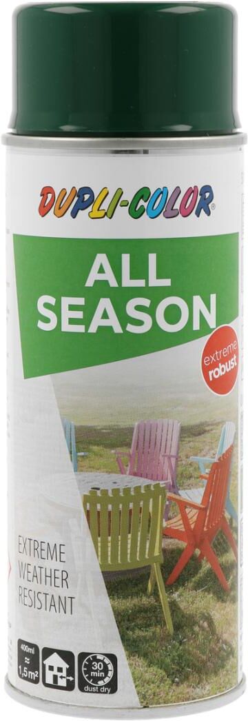 european aerosols DUPLI-COLOR ALL SEASON RAL 6005 moosgrünglanz, 400 ml