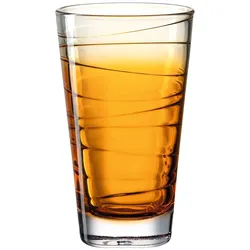 Leonardo Trinkglas Vario Struttura orange 280 ml