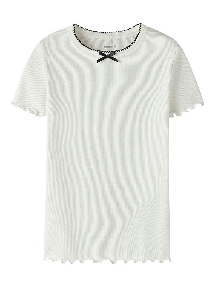 name it Shirt "Fiona" in Weiß - 134/140