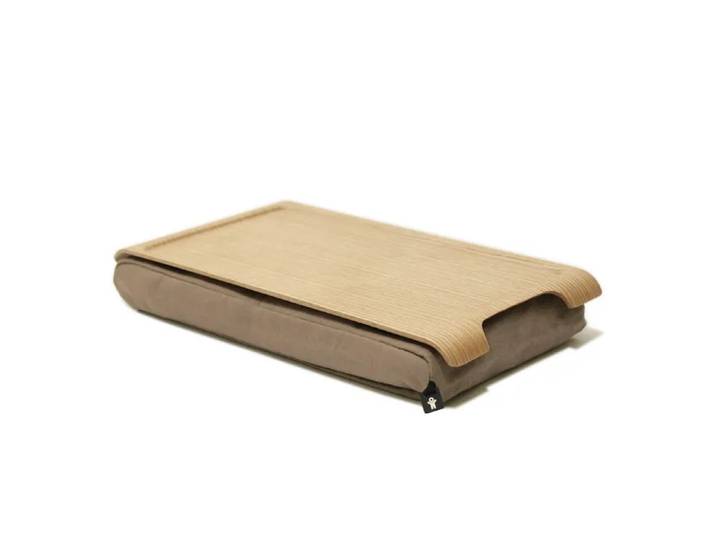 Bosign Plateau avec coussin mini sable-saule