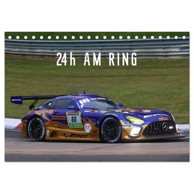24h am Ring (Tischkalender 2027 DIN A5 quer), CALVENDO Monatskalender