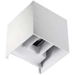 Kanlux Außen-Wandleuchte "REKA LED UP/DOWN" 7W 840 IP54 100mm x 100mm Weiß