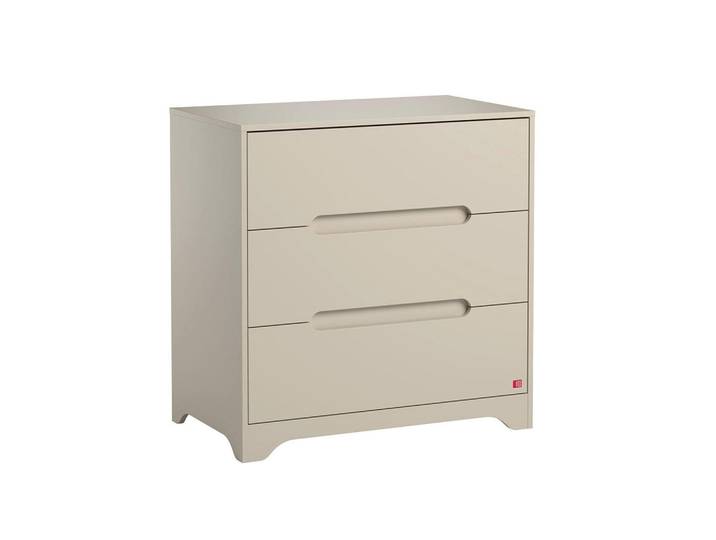 Petits-meubles Kinderkommode Ova Beige, 3 Schubladen, 88.5x89.5x52 cm, Babymöbel & Kindermöbel, Babyzimmer, Wickelkommoden & Zubehör, Wickelkommoden
