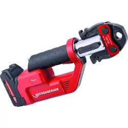 ROTHENBERGER ROMAX COMPACT TT EU im ROCASE mit 1x2Ah Akku, Ladegerät EU - 1000002115