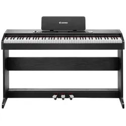 Donner DONNER-DDP-95-BLACK - Pianino cyfrowe (88 Tasten), Keyboard, Schwarz