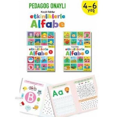 Kücük Dahiler Etkinliklerle Alfabe 4-6 Yas 2 Kitap Takim, Taschenbuch von Ayca G. Derin,Gülizar C. Cetinkaya, Indigo Kitap