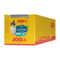 JosiCat Paté ASC Salmon / Lachs | 32x 100g Katzenfutter