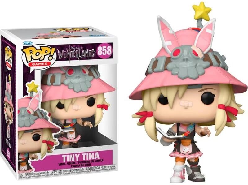Funko Pop Videojuegos Tiny Tina´s Wonderlands Tina 59331 Talla Única Unisex