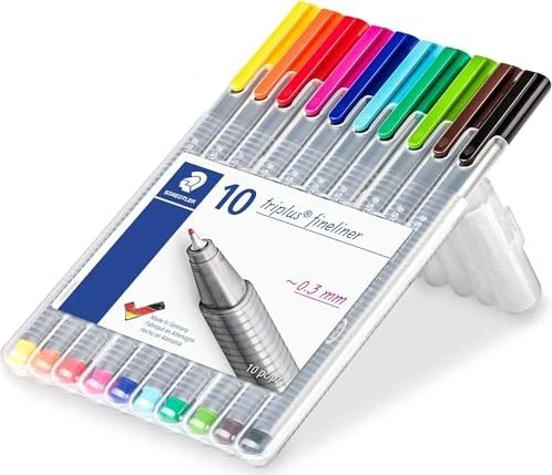 Staedtler Triplus - 10 Farben