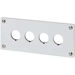 Eaton, Zubehör Elektroinstallation, Frontplatte für 4. Lagenaufbau 22mm M22-E4 (216545)