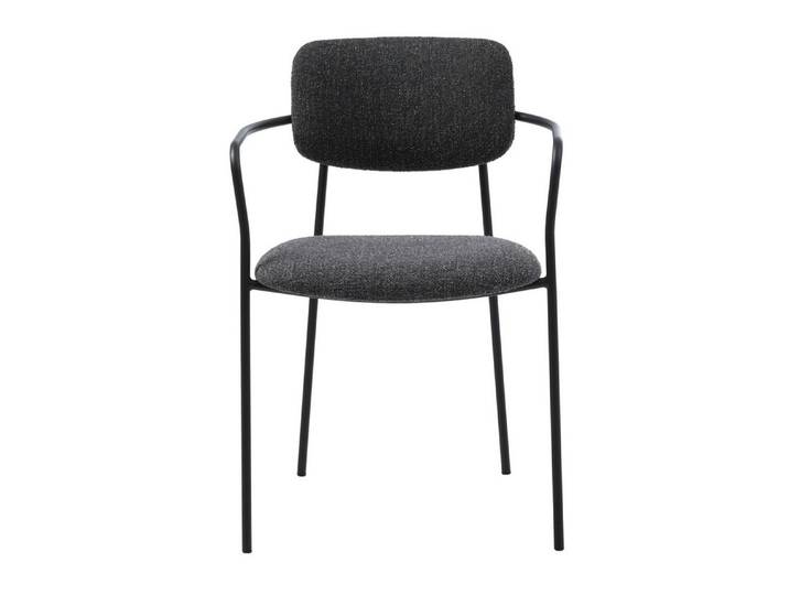 freiraum Armlehnstuhl ZAMA, (2er-Set) in dunkelgrau - 54,5x77x53,5 (BxHxT)