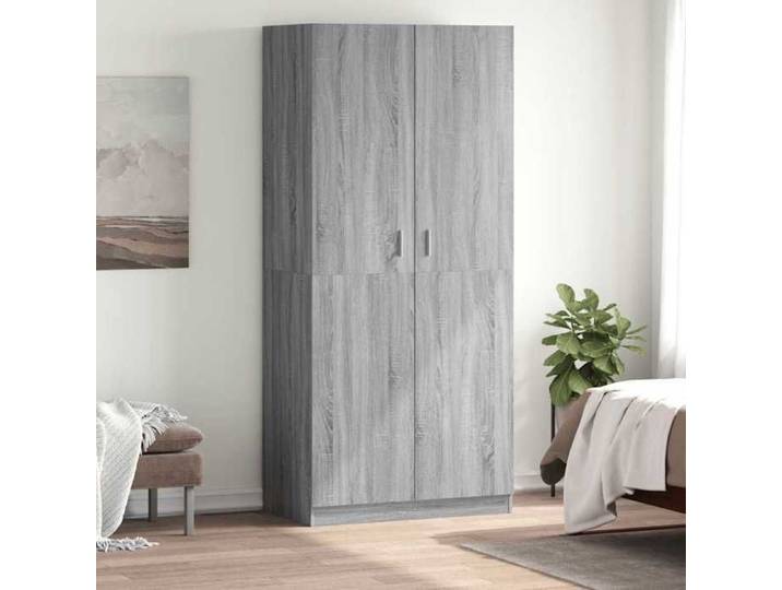 SALE 2026  Garde-robe Gris - Garde-robe Sonoma gris 90x52x200cm - bois d'ingénierie PRO359763271