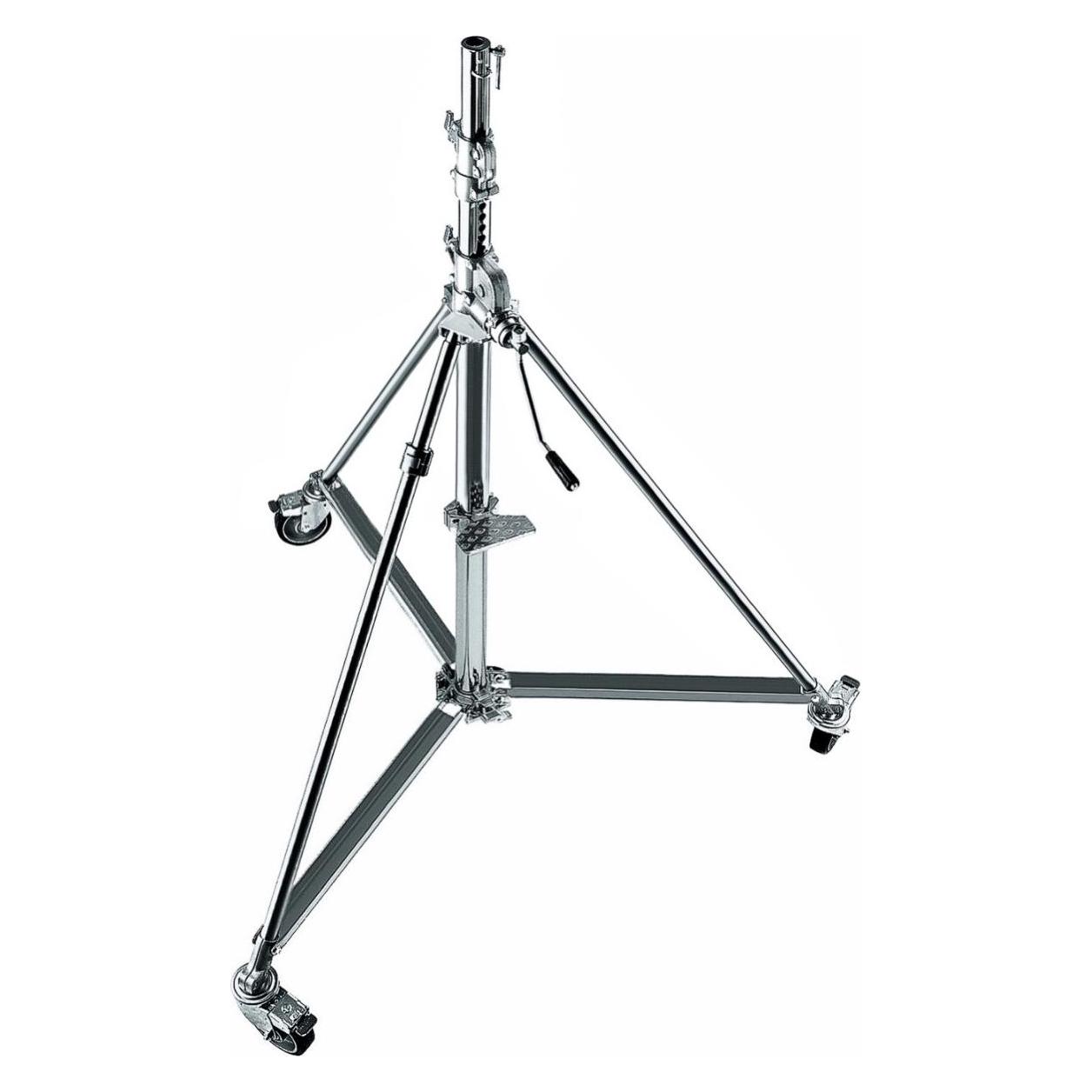 Avenger Super High Wind-Up Stativ, rostfrei (386 cm) (B6040X)