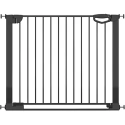 Geuther Tür- & Treppenschutzgitter Easylock mit Flatstep 97-104cm, schwarz