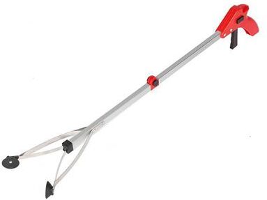 BlastClean Foldable Litter Picker Grabber Tool With Magnet Long Reach Reacher For Home & Garden a3