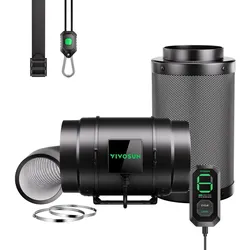 AeroZesh G8 Abluftset 200 mm mit E12 bis 1232 m3/h