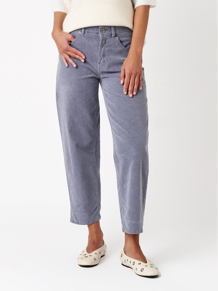 Toni Cordhose in Blau - 38