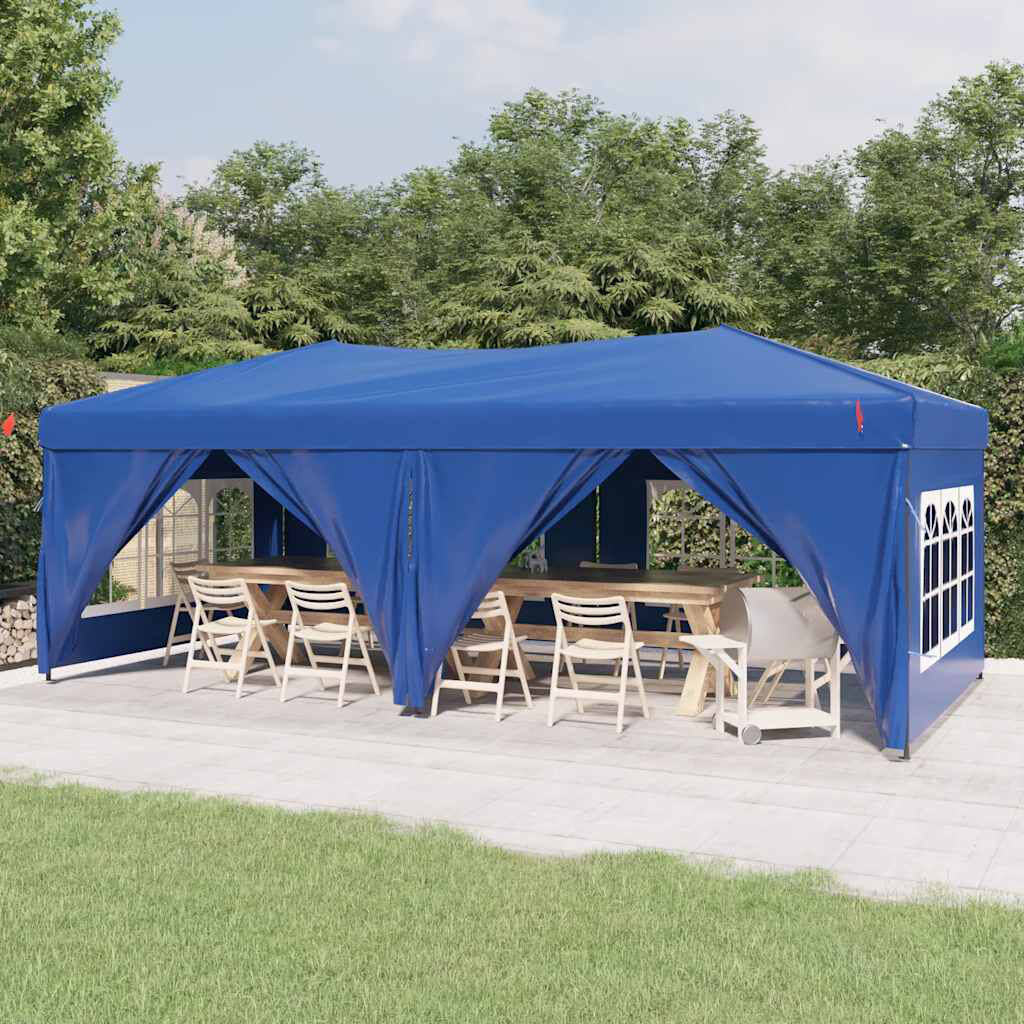 Dakota Fields 6m x 3m Steel Canopy Blue