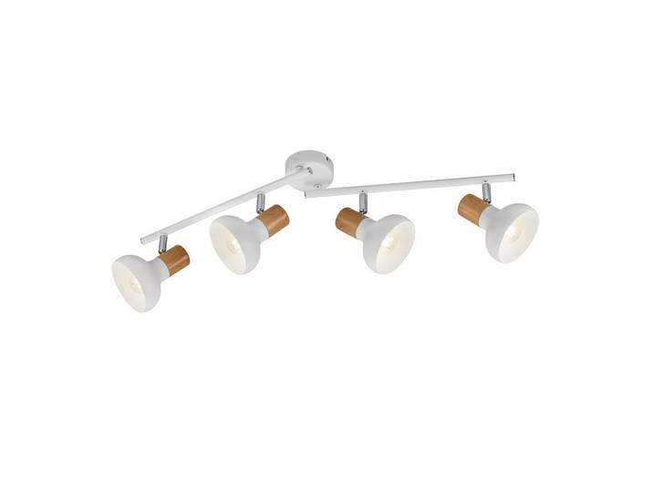 Strahler, Weiss, Metall, 13.5x18.5x71 cm, Lampen & Leuchten, Innenbeleuchtung, Spots & Strahler, Deckenspots