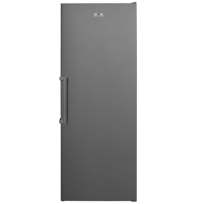 405L-Gefrierschrank - Total No Frost - CONTINENTAL EDISON - - L70 cm x H191 cm x T75,5 cm - Edelstahl