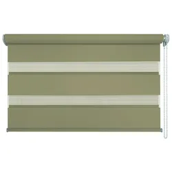 Rollo DUO braun 120x160cm (BH 120x160 cm) - braun - BH 120x160 cm