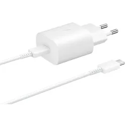 Samsung EP-TA800 25W USB-C Schnellladegerät, Kabel 1m, weiß - Bulkware