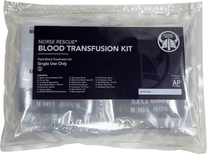 Norse Rescue Blood Transfusion Set
