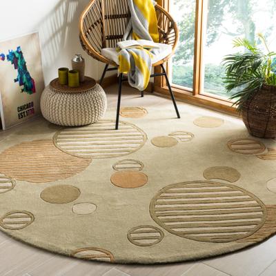 SAFAVIEH Handmade Modern Art Hanke Modern Polyester Rug
