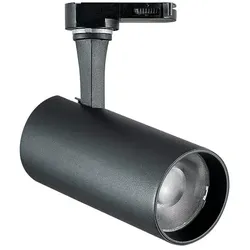 Ideal Lux LED 1-Phasen Strahler FOX 15W MEDIUM ON-OFF, 15W 3000K 1350lm 39°, CRI >90, schaltbar, verstellbar, schwarz IDEA-348315