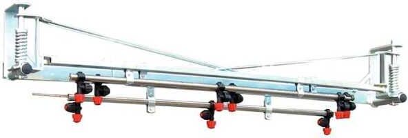 AgriEuro Premium Mechanische, verzinkte Spritzgestänge, 3,5 Meter 7 Düsenstrahlen Tropfstopp Membran