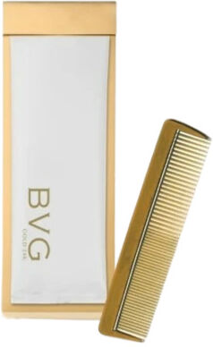 Tirolix Set 500 Pezzi Pettine con Custodia Gold 24K