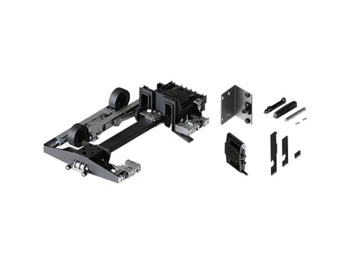 HAWA 30998 Concepta III 25/35,Garnitur Push li, anthrazit, Links