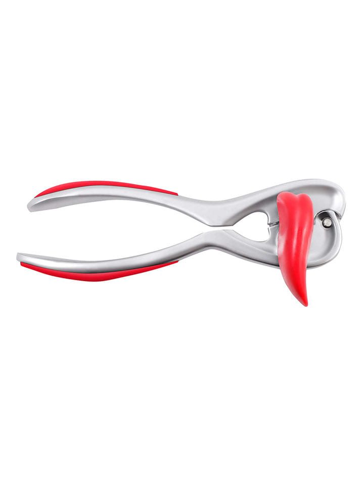 Vialli Design Dosenöffner in Silber/ Rot - onesize