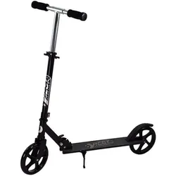 BEST Sporting klappbarer Kinderroller mit Ständer, schwarz, 200er Rolle
