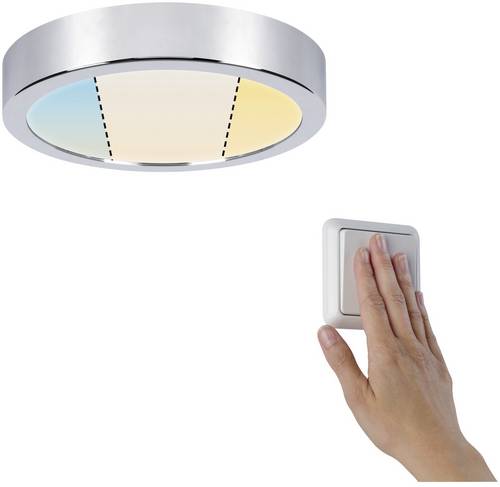 Paulmann LED-Bad-Einbaupanel 13 W IP44 (Deckenmontage) Chrom
