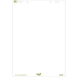Ursus Green Flipchart-Papier Blanko 68 x 99 cm 80 g/m2 5 Stück à 20 Blatt