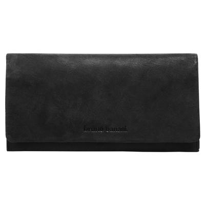 Geldbörse BRUNO BANANI "BRUNO BANANI Damen echt Leder", Damen, schwarz, Leder, Kleinlederwaren, echt Leder