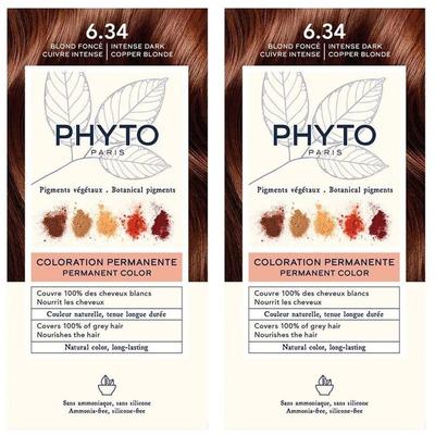 Phytocolor 6.34 dunkelblond Kupfer 2x 2x1 St Emulsion