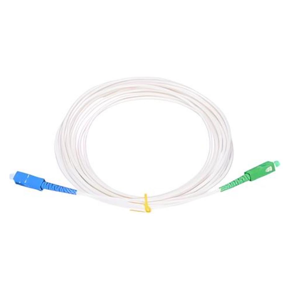 OEM SC/APC - SC/UPC simplex 5m arm.bílý 3mm B3 LSZH (5 m) (0413)