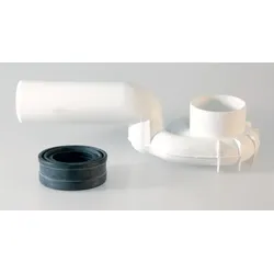 Ideal Standard Absaugeformstück für Urinal, K822401 Ablauf senkrecht, Weiß K822401
