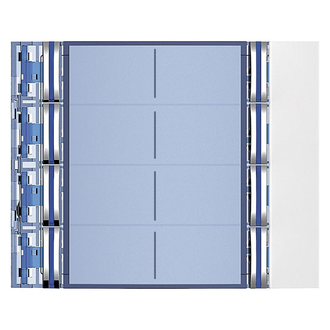 Bticino Frontblende Ruftastmodul 8Rt-D Allwhite (352182)
