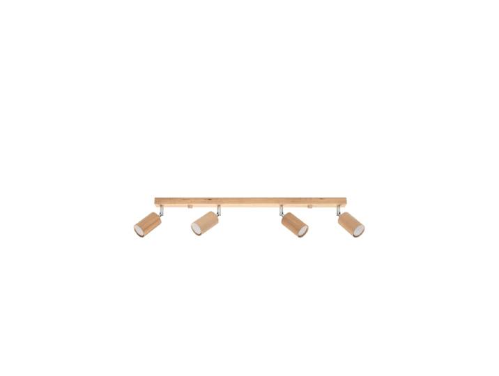 Design Deckenlampe „Berg“ 4-flammig Eiche Sollux Lighting