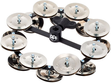 Meinl HTHH2BK Hi-Hat Tambourine Schwarz