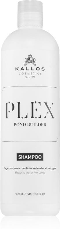 Kallos Plex Shampoo Regenierendes Shampoo für beschädigtes, chemisch behandeltes Haar 1000 ml