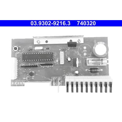 ATE Platine, Füll-/Entlüftungsgerät (Bremshydraulik) 03.9302-9216.3