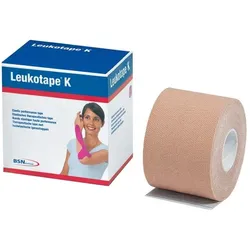 LEUKOTAPE K 7,5 cm hautfarben 1 St