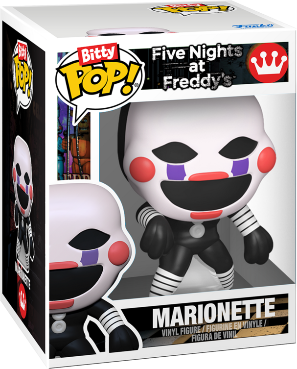 Funko Bitty Pop! Five Nights at Freddy’s Withered Golden Freddy 4-Pack - 2.3 cm Vinyl Figures - Ages 3 and Up - Collectible Toy