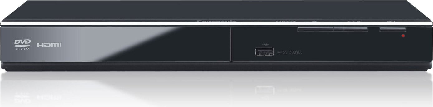Panasonic DVD-speler S700EG-K met USB-poort en HDMI-aansluiting, zwart